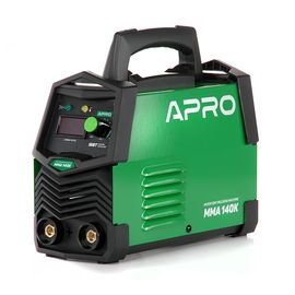 Сварочный аппарат инверторный APRO MMA-140 K, эл.4мм, + набор кабелей, кейс, APRO 894502