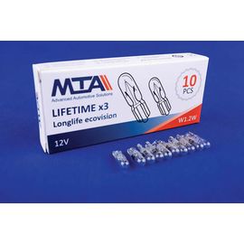 Лампа автомобильная 12V 1.2W W1.2W (габариты) (10 шт.) MTA 82130 MC1