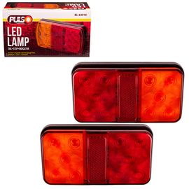 Фонарь задний BL-64910 10LED/12-24V/150х80х30mm/2шт (BL-64910)