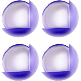 Накладка защитная шаровая, для углов мебели, Синий цвет, Набор 4 шт., 74772 VOREL
