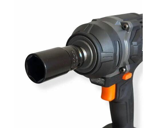 Гайковерт ударный аккумуляторный с бесщеточным двигателем 20 В, 680 Nm, 0-3300 об/мин, 0-3000 уд/мин, 1/2", с ЗУ и АКБ 4 Ач, STROMO AWA25, изображение 7