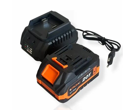 Гайковерт ударный аккумуляторный с бесщеточным двигателем 20 В, 680 Nm, 0-3300 об/мин, 0-3000 уд/мин, 1/2", с ЗУ и АКБ 4 Ач, STROMO AWA25, изображение 8